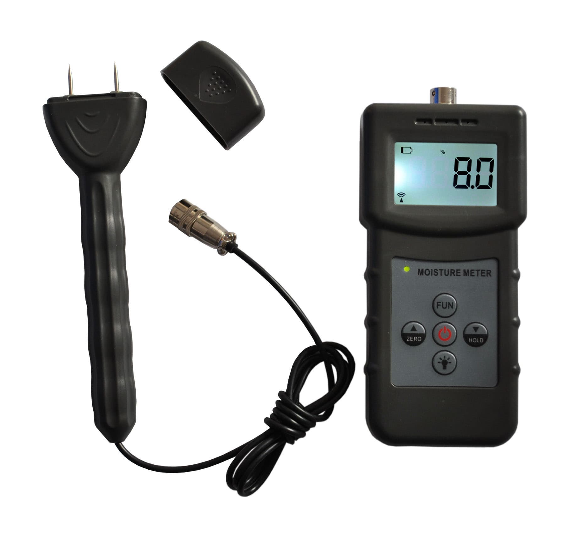 Professional Moisture Meter with 2 in 1 probes MS360